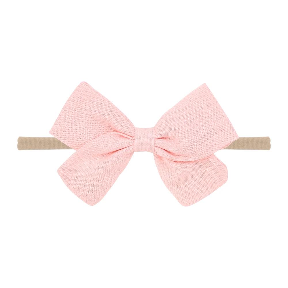 20Color 1Piece Cute Baby Headband Infant Kids Bows Headwear Tiara Gift Toddlers Bandage Newborn Girls Headwrap Hair Accessories