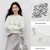 Xiangying Women's Sequin Embroidered Knit Sweater