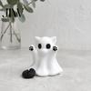 Halloween-Themen-Raumdekoration Geist Katze Statue, Niedliche Figur, Cartoon-Feiertags-Sammlerfiguren Gruselige Dekoration für Zuhause Büro Schreibtisch Dekor