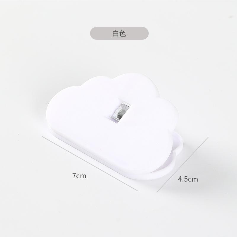 Portable Bag Clips Kitchen Food Snack Storage Clip Bag Sealer Cloud Shape Grip Clips Bag Sealing Clamp Kitchen Accessories белый 607₽