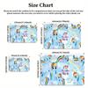 Cute Rainbow Pegasus Area Rug, Cloud Sky Theme Non-slip Floor Mat, Decorative Carpet for Kids Girls Bedroom, Washable Home Gift