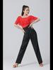 Modern Dance-Hose mit hoher Taille für Damen – Lockerer Standard- und lateinamerikanischer Stil