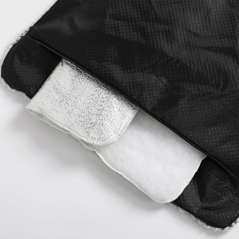 Washable Pet Warming Pad, Reflective Aluminum Film, Soft Textured Fabric and Traction Backing for Indoor Dog Lounging