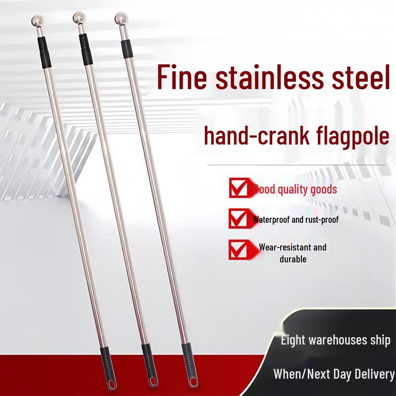 Telescopic Handheld Flagpole