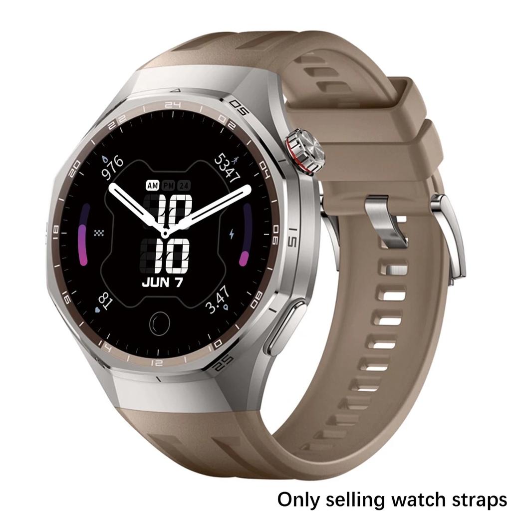 No Gaps Silicone Strap for Huawei Watch GT6 Pro 46mm Offical Soft  Adjustable Sport Straps for GT6Pro 46mm Quick Release Band