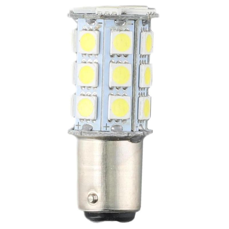 Auto LED Inner Lights Bulbs DC 9V-14V 6000K Marine Boat LED BA15D 1076 1142 68 90 1004 1130 1158 1176 1178 LED 5050 Car