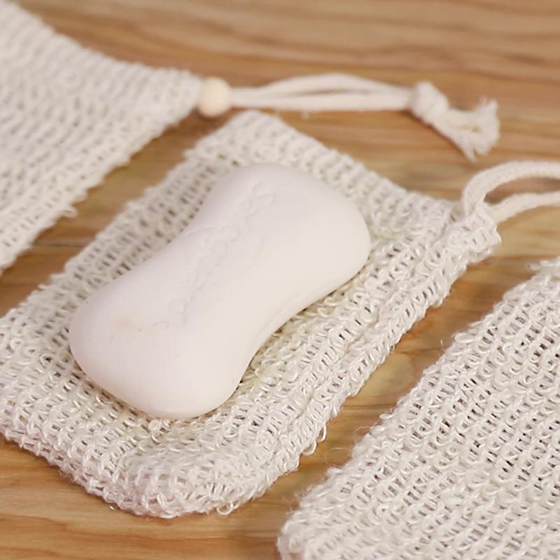 1/5 Stücke Dusche Bad Seife Tasche Seife Schäumen Net Mesh Taschen Peeling Seife Saver Beutel Halter Für Bad & Dusche verwenden