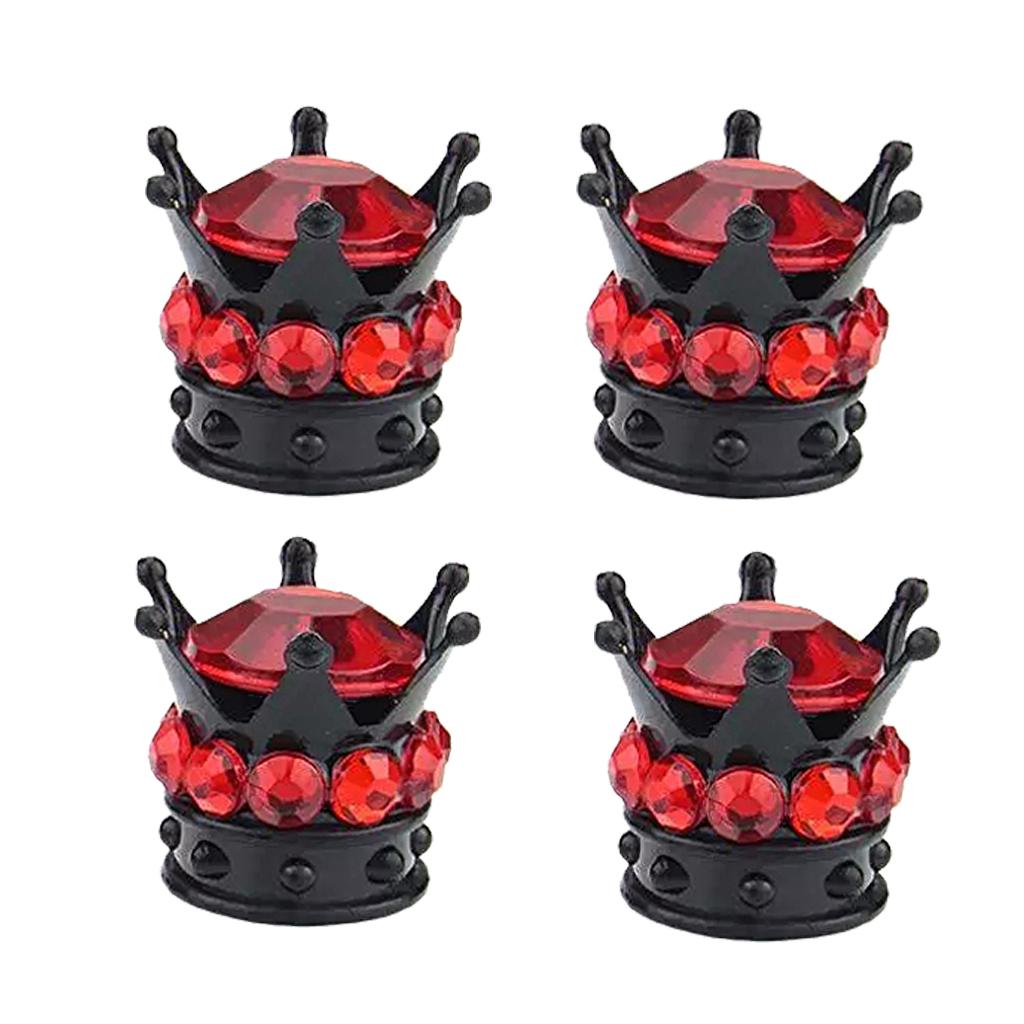 Bling Diamond Tire/Wheel Stem Valve Caps Car Truck Vehicle Pink
