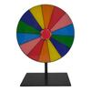 1Set Heavy Duty Editable Spin Wheel Color Roulette Wheel Tabletop Prize Wheel Dry Erase Spin Wheel Spinner Game