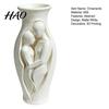 Artistic Home Furnishings Abstract Human Body Art Vase Statue, 3D Printed Embracing Couple Sculpture Vase, Accent Ornament Decorative Dry Flower