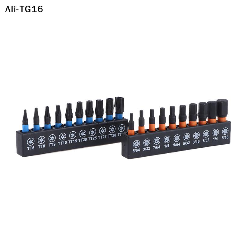 21/10PCS Star Impact Drill Bit Set S2 Steel Hex Head Shank Magnetic Screwdriver Driver Bits Holder Wrench Electric Drill Tools