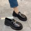 Oxfords Loafers Women Platform Flats Designer Dress Elegant Shoes Walking Comfort Retro Single Shoes Gothic Shoes Zapatos Mujer