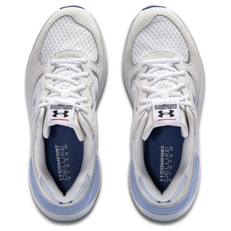 Under Armour Curry 8 Low White Light Blue Men's 3028616105