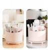 Desktop Rotating Makeup Brush Storage Holder Cosmetics Shelf Desktop Dressing TableEyeshadow BrushLipstick Box Pen Holder