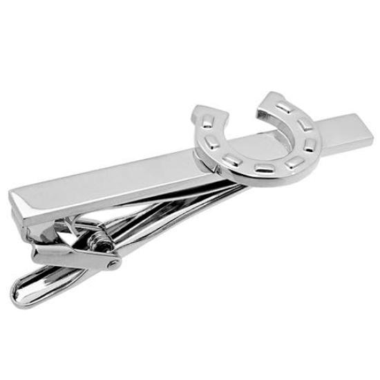 Horseshoe Horseshoe Lucky charm Tie clip Tie bar Tie pin n02033