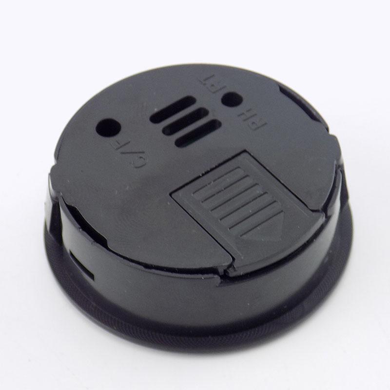 Round Black  Hygrometer Thermometer Meter LCD Digital Temperature Tester Gauge Humidity Detector