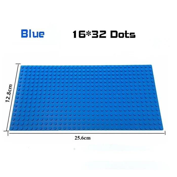 Non-Toxic 32*32*16*16 Dots Base Plate Building Block Diy City Traffic Road Figures Construction Toys Bricks Baseplates For Kids Toys