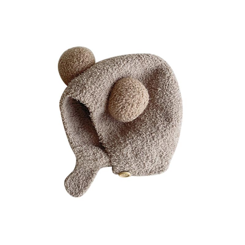 Pompom Baby Winter Hat Fleece Warm Infant Bonnet Newborn Beanie Cute Toddler Cap Baby Boys Girls Accessories Kids Hats 3-24M