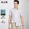 [Skin Friendly Modal] Fashionable Printed Shirt for Men In Summer, Comfortable, Breathable, Easy To Maintain Short Sleeved Shirt