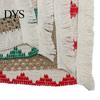Waschbares Baumwoll-Leinen-Tischset Boho Tischläufer mit Quasten, Rustikaler Läufer, Gestreifter Vintage-Stil Wohnaccessoire Bauernhaus für Feiertagsparty Braut