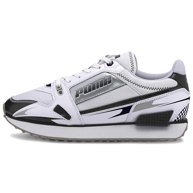 (WMNS) PUMA Mile Rider Sunny Getaway - White Black Women s 373443-05 EU 37