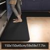 Solid Color Kitchen Corner Carpet Absorbent Floor Mat Simple L-shaped Non-slip Floor Mat Bathroom Door Mat Bathroom Foot Mat