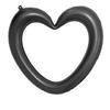 Large Heart-Shaped Aluminum Foil Balloon Frame for Party Decoration