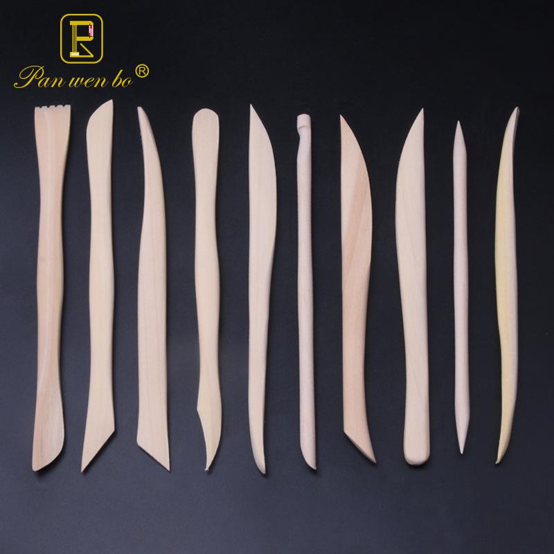 Cross-Border Pottery Clay Tools: Soft Clay, Texture Brush, DIY Auxiliary Supplies, Detail Needle, Seven Needle, Shaping Tools