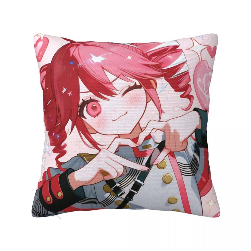Cute Kasane Teto Anime Pillow Covers Car Cushion Cover Creative Pillow Cover