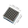 MAX7219 Dot Matrix Module 4 in 1 LED Display Module Microcontroller Module For Arduino