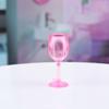 5Pcs 1:12 Doll Houses Colorful Wine Glass Cup Goblet Bar Drinking Miniature