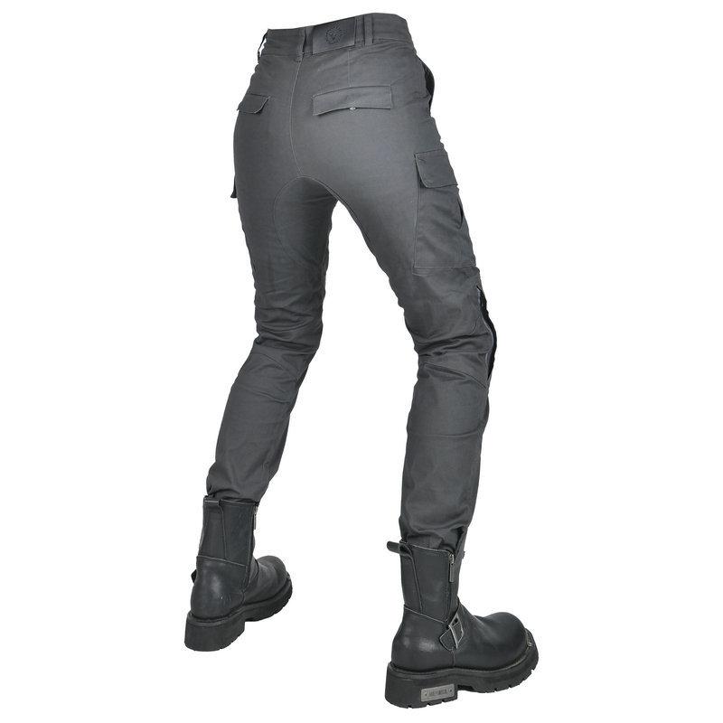 Motorcycle Four-season Anti-drop Riding Pants Breathable High-waisted Female Rider Locomotive Anti-drop Pants, Silicone Protective Gear