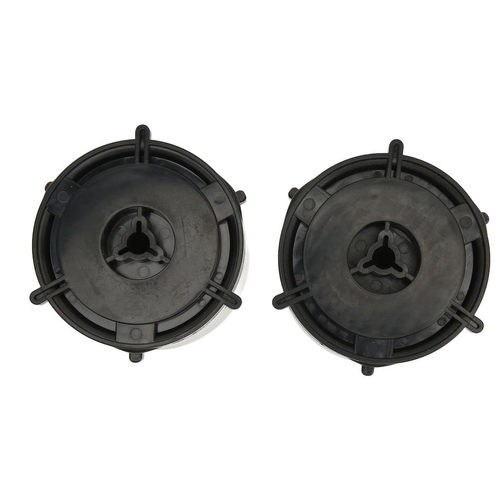 Aluminium NAB Hub Adapters Lockable Sturdy Construction 1 Pair Silver Polished 10 Inch Opener Easy Installation for Speaker