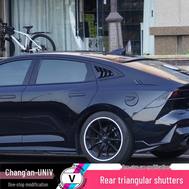 Changan UNIV Rear Triangle Window Trim Shark Gills Stickers