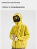 Men's Windproof Waterproof Jacket - 2026 Spring/Autumn Short Stylish Outerwear for Women Petite Mountaineering