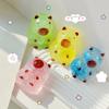 Glitter Capybara Sugar Stress Ball Anxiety Relief Clear Capybara Squeeze Toy Stretchy Slow Rising Relaxing Animal Pinch Fidget Toy