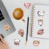 50PCS Cute Cartoon Animal Waterproof Stickers for Phones & Computers