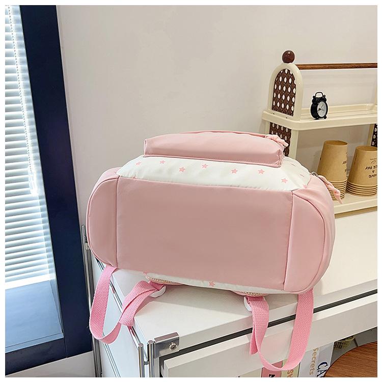 Korean Style Women's Versatile Large Capacity Backpack - Lightweight, Sweet Mori Girl Design for Middle School Students and Travel