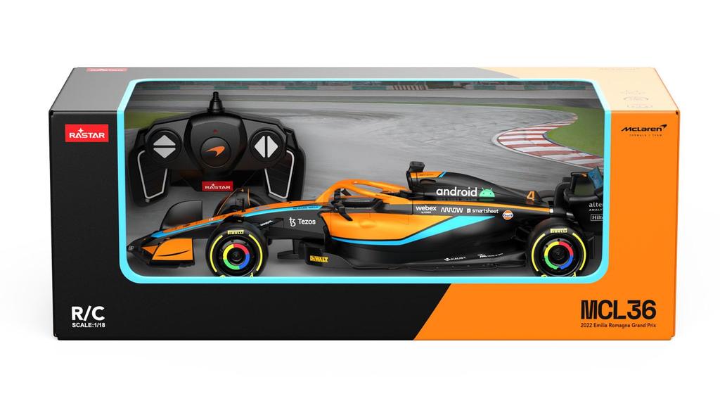 Doyusha 2.4GHz 1/18 Scale McLaren F1 MCL36 Electric Radio Control Model 14386