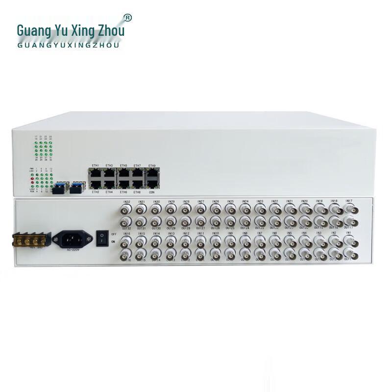GY-32E18FE PDH Optical Multiplexer with 32 E1 & 8 Fast Ethernet Ports