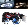 H4 Scheinwerfer Relais Kabelbaum 4 Lichter Erhöhen Helligkeit Zubehör für Car24V 130w 80A