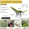 Portable Folding Office, Camping, and Beach Recliner Chair