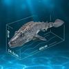 RC Mosasaurus Dinosaur Boat Toy 2.4GHz Remote Control Electric Water Animal Ship for Kids Outdoor Pool Summer Boys Birthday Gift