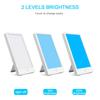 Blue Light Energy Lamp, Dimmable Phototherapy Lamp, LED Blue Light, Touch Timer, 100% UV-Free, Touch Dimmable, Prevents Drowsiness During the Workday