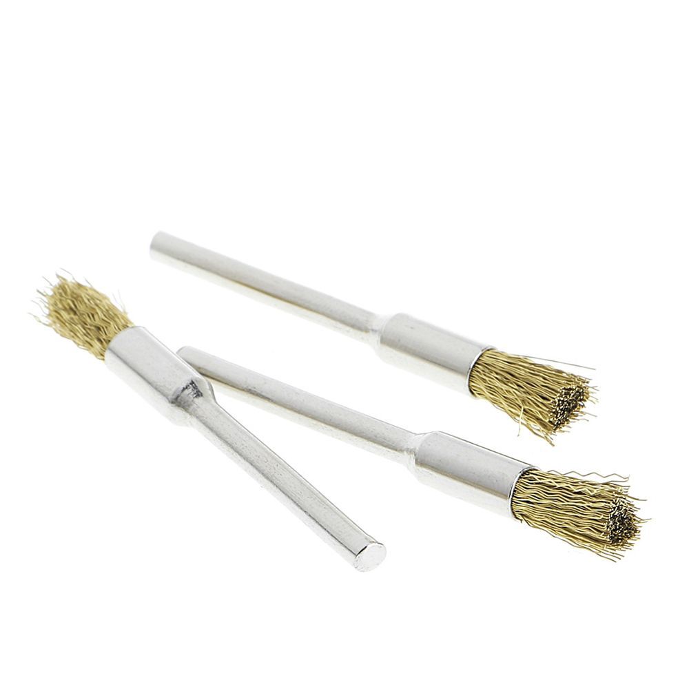 Carving Craft Grinder Hand Tools Brass Wire Brush Wire Wheel Polishing Brushes Rotary Electric Tool