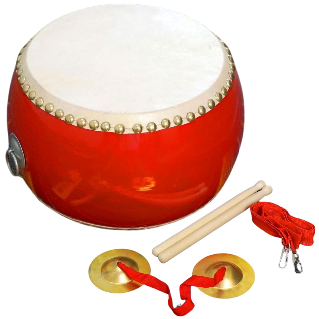 

Тайко Японский маленький аутентичный японский барабан аутентичная коровья кожа мини барабанная палочка дети практика [Хороший звук] барабан, барабан, барабан, 24см, набор, кожаный,