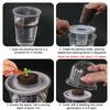 Meshpot Root Control Transparent Flowerpot Breathable Flowerpot Double-layer Growth Container with Drainage Hole Orchid Planters