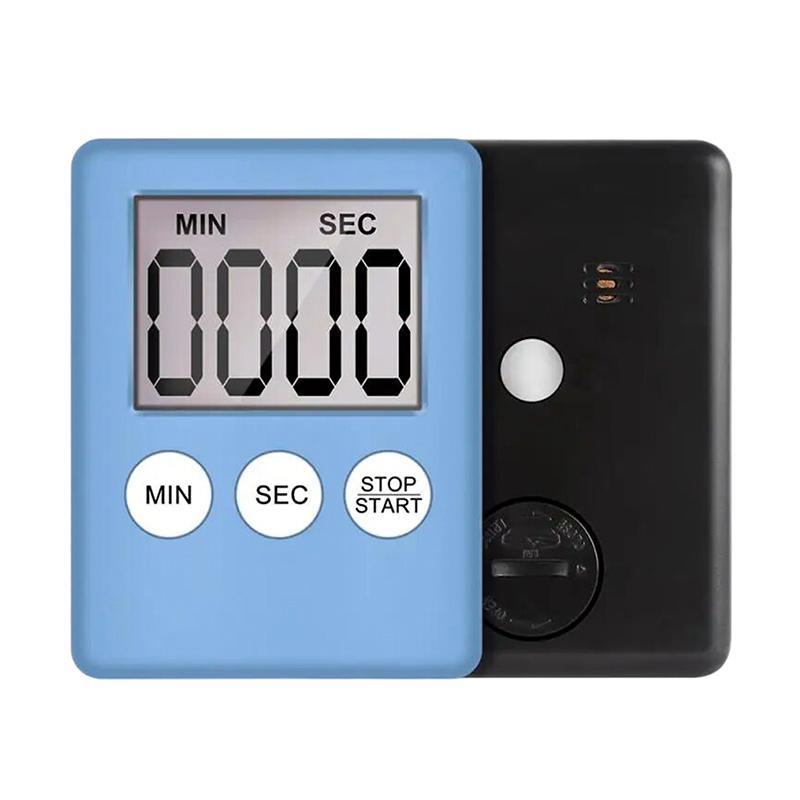 1 stk LCD Digitalt Kjøkkentimer Magnetisk Matlaging Nedtelling Opptellingstimer Klar Høy Alarm Hjemmekjøkken Matlagingstilbehør