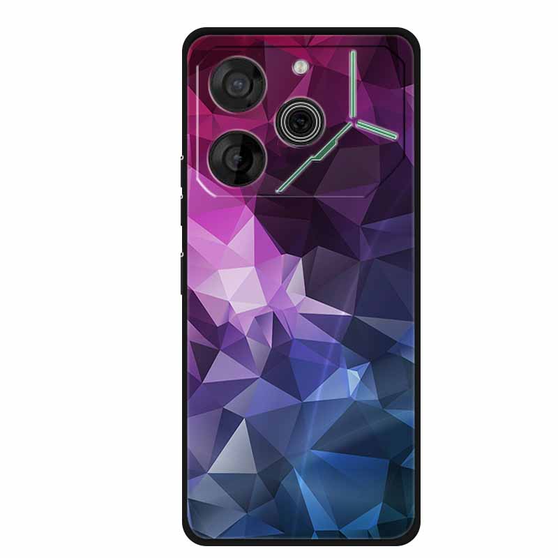 For Tecno Pova 6 Case Luxury TPU Soft Silicone Phone Cases Back Cover for Tecno Pova6 2024 6.78" Shockproof Love New Cute Coque