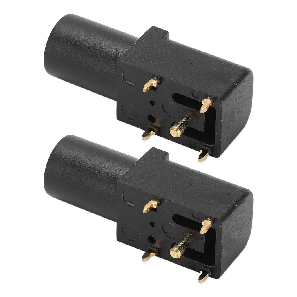 2pcs PCB Panel Socket 4mm Welded Type Good Electrical Conductivity Banana Socket for Multimeters Voltage Testing